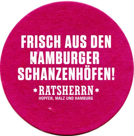 hamburg hh-hh ratsherrn frisch 1a (rund200-hg violett)